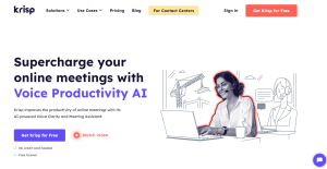 Krisp user experience in SEO