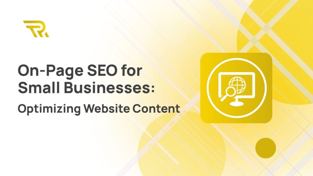 On Page SEO for Small Businesses