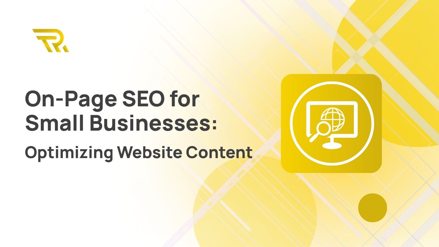 On Page SEO for Small Businesses